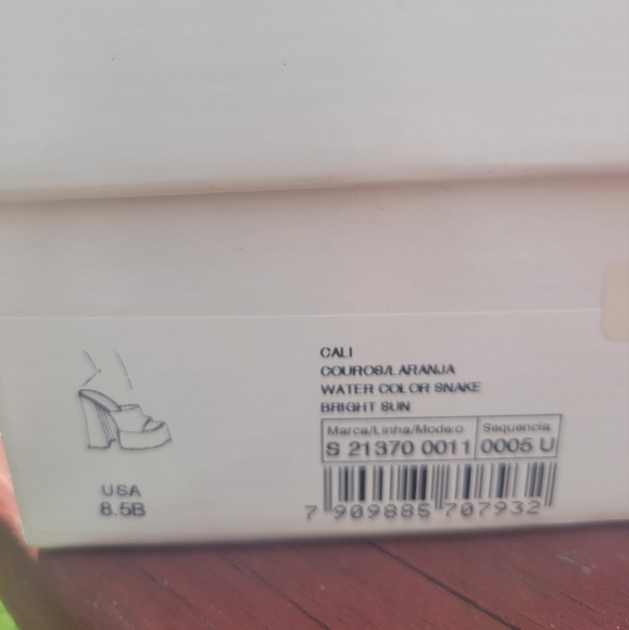 NWT SCHUTZ "Cali" platform sandals sz8.5 - Picture 11 of 11